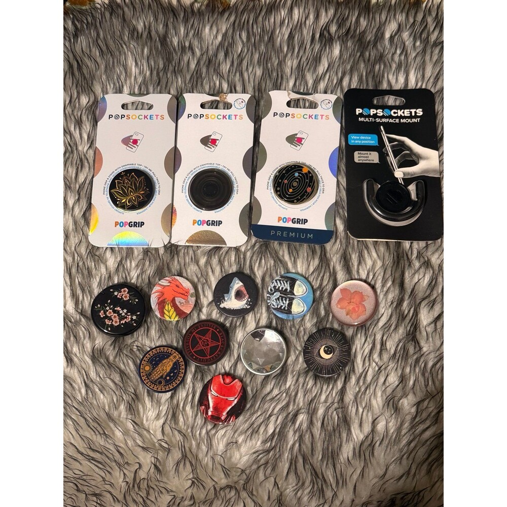 POPSOCKETS POPGRIP - LOT - MIXED DESIGNS